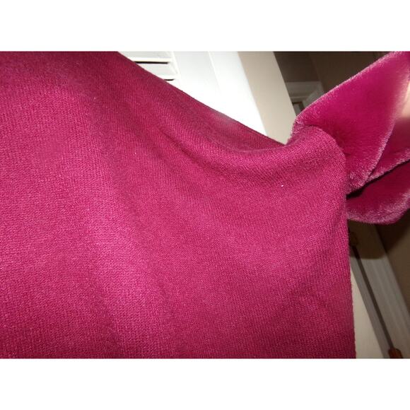 Vintage Alfani rayon/nylon/polyester sweater faux fur sleeve hems XL EUC - Picture 4 of 6
